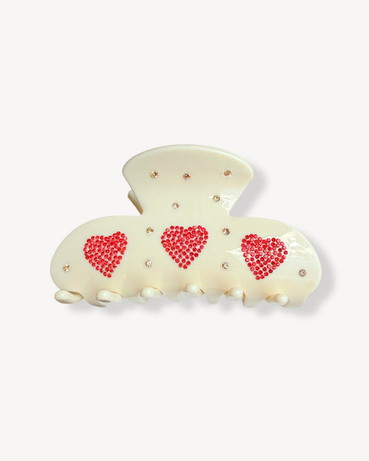 MADRID HAIR CLIP CREAMY